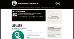 Desktop Screenshot of bornehusetcolumbus.dk